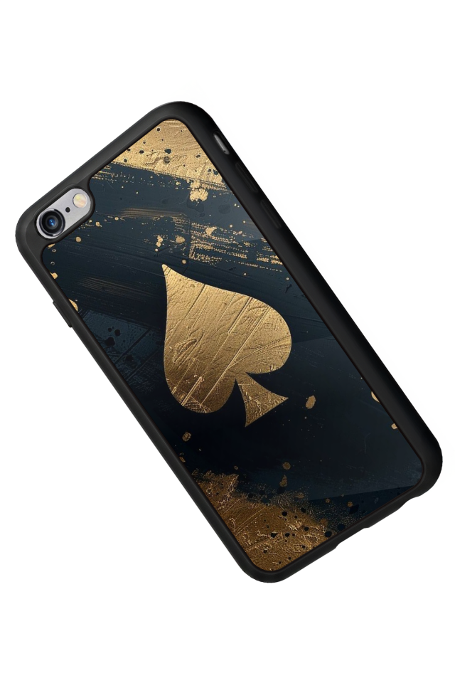 iPhone 6s Plus Uyumlu Kart Tasarımlı Glossy Premium Kılıf