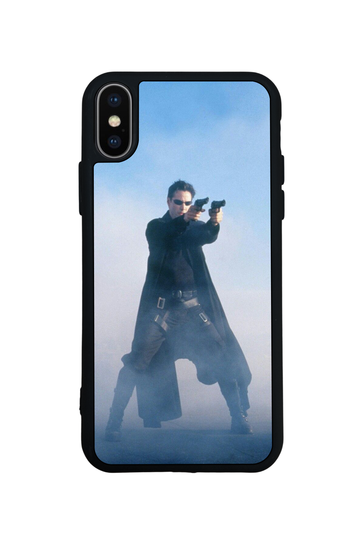 iPhone XS Max Uyumlu MatriiPhone XS Max Tasarımlı Glossy Premium Kılıf