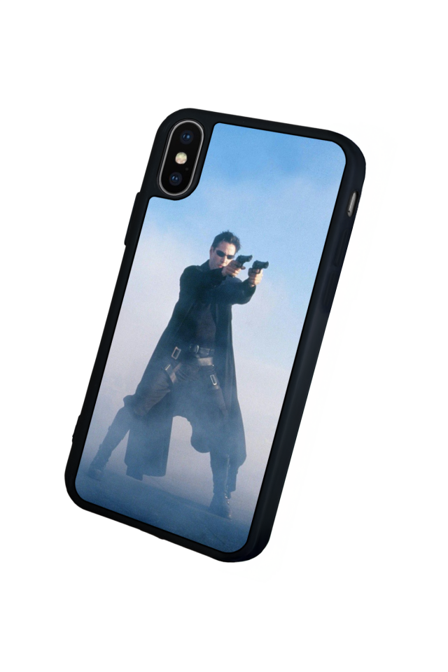 iPhone XS Max Uyumlu MatriiPhone XS Max Tasarımlı Glossy Premium Kılıf