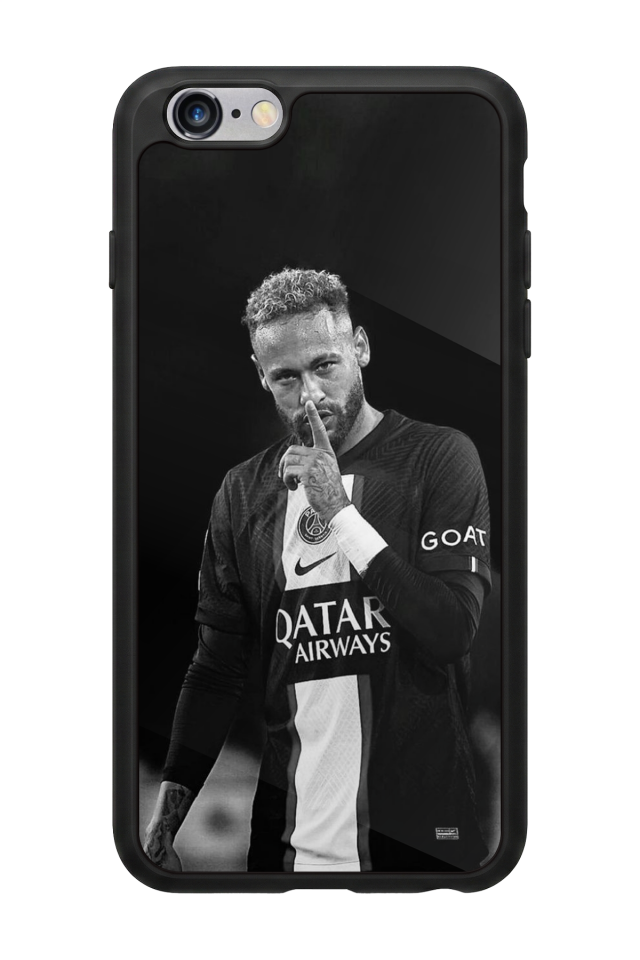 iPhone 6 Plus Uyumlu Neymar Tasarımlı Glossy Premium Kılıf