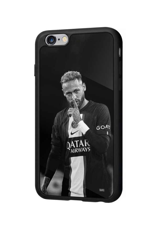 iPhone 6 Plus Uyumlu Neymar Tasarımlı Glossy Premium Kılıf