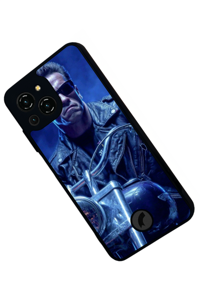 Reeder S23 Pro Max Uyumlu Terminator Tasarımlı Glossy Premium Kılıf