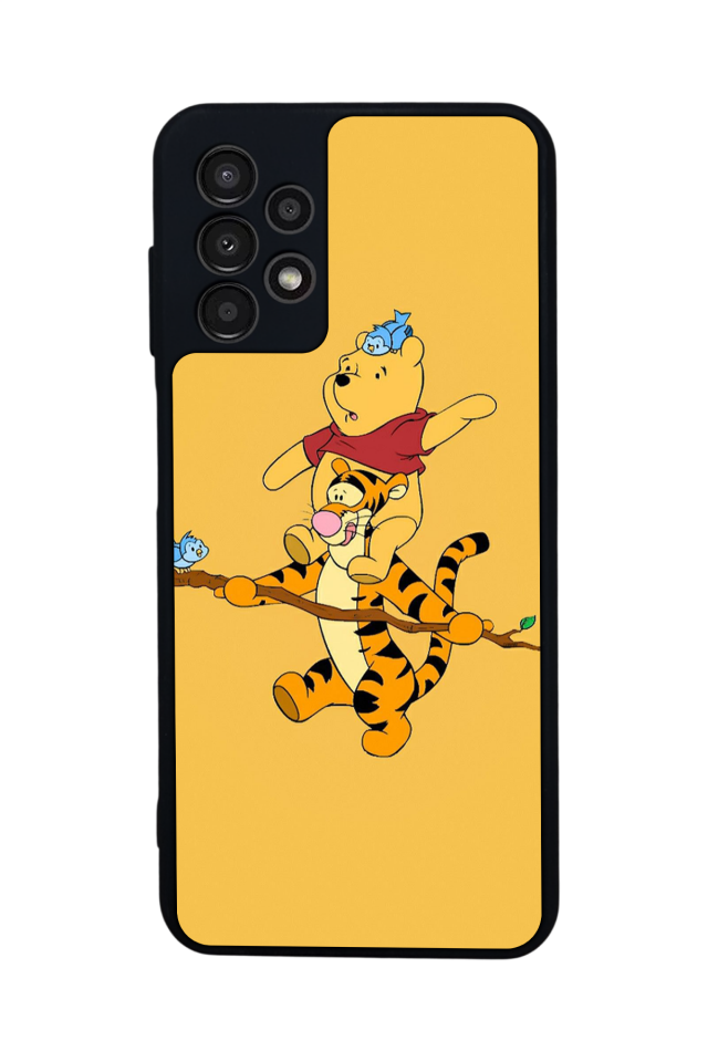 Samsung Galaxy A13 Uyumlu Winnie Tasarımlı Glossy Premium Kılıf