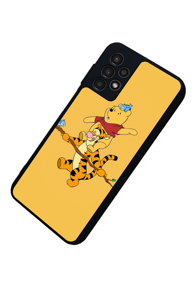Samsung Galaxy A13 Uyumlu Winnie Tasarımlı Glossy Premium Kılıf