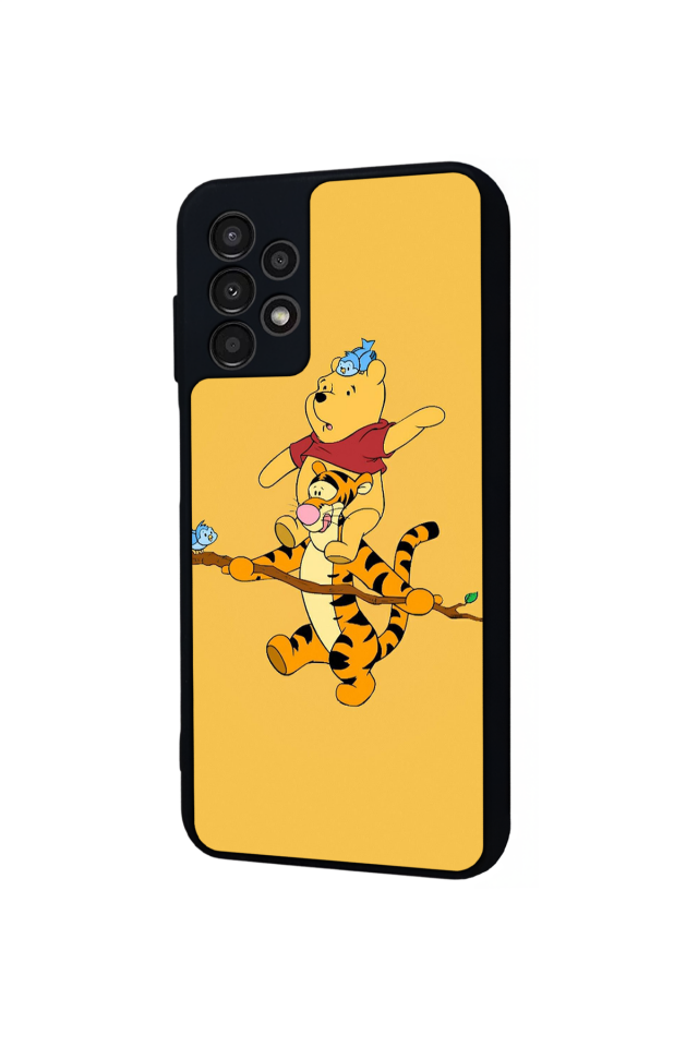 Samsung Galaxy A13 Uyumlu Winnie Tasarımlı Glossy Premium Kılıf