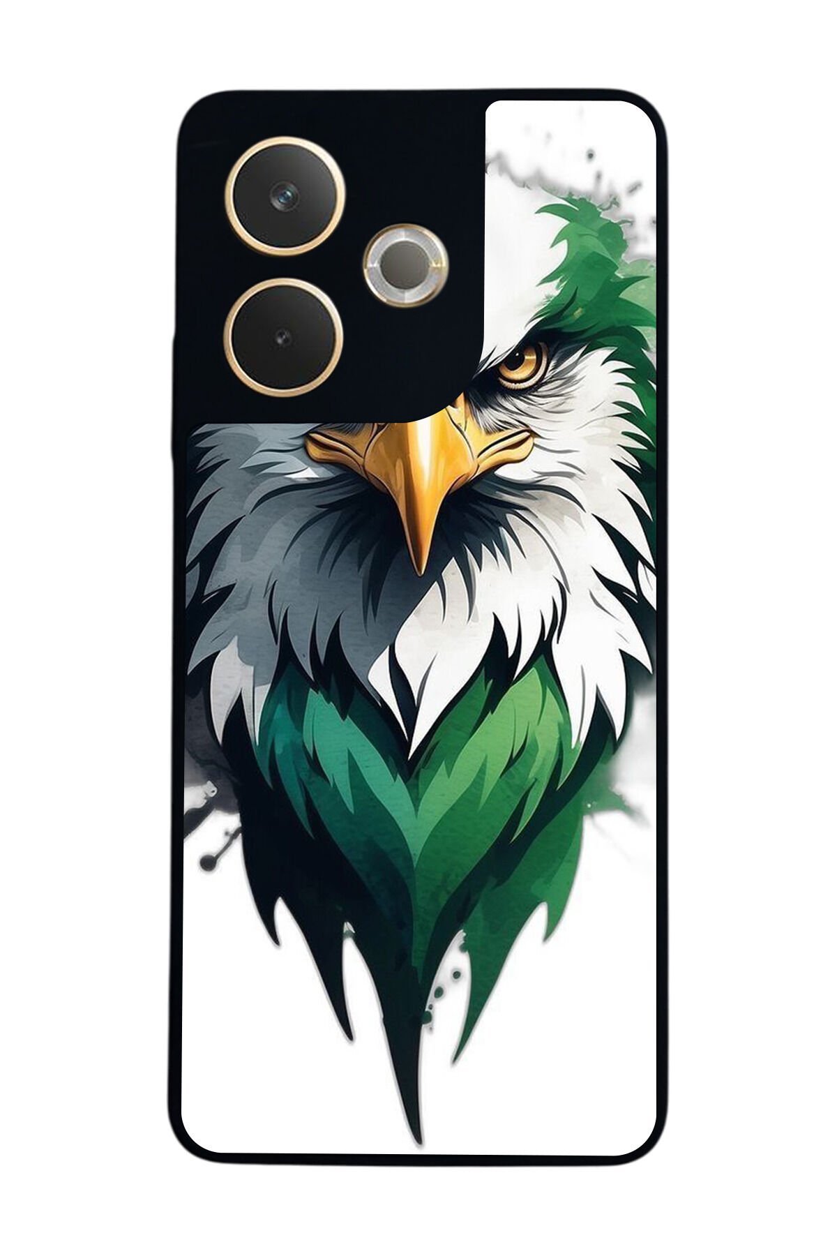 Oppo A5 Pro Uyumlu Besiktas Tasarımlı Glossy Premium Kılıf