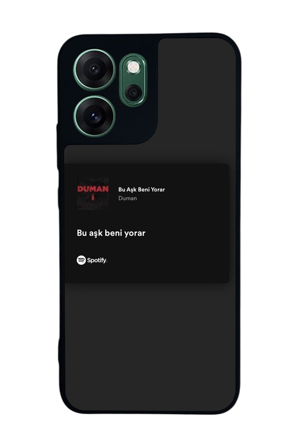 Oppo Reno 14F Uyumlu Sarki Sozleri Tasarımlı Glossy Premium Kılıf