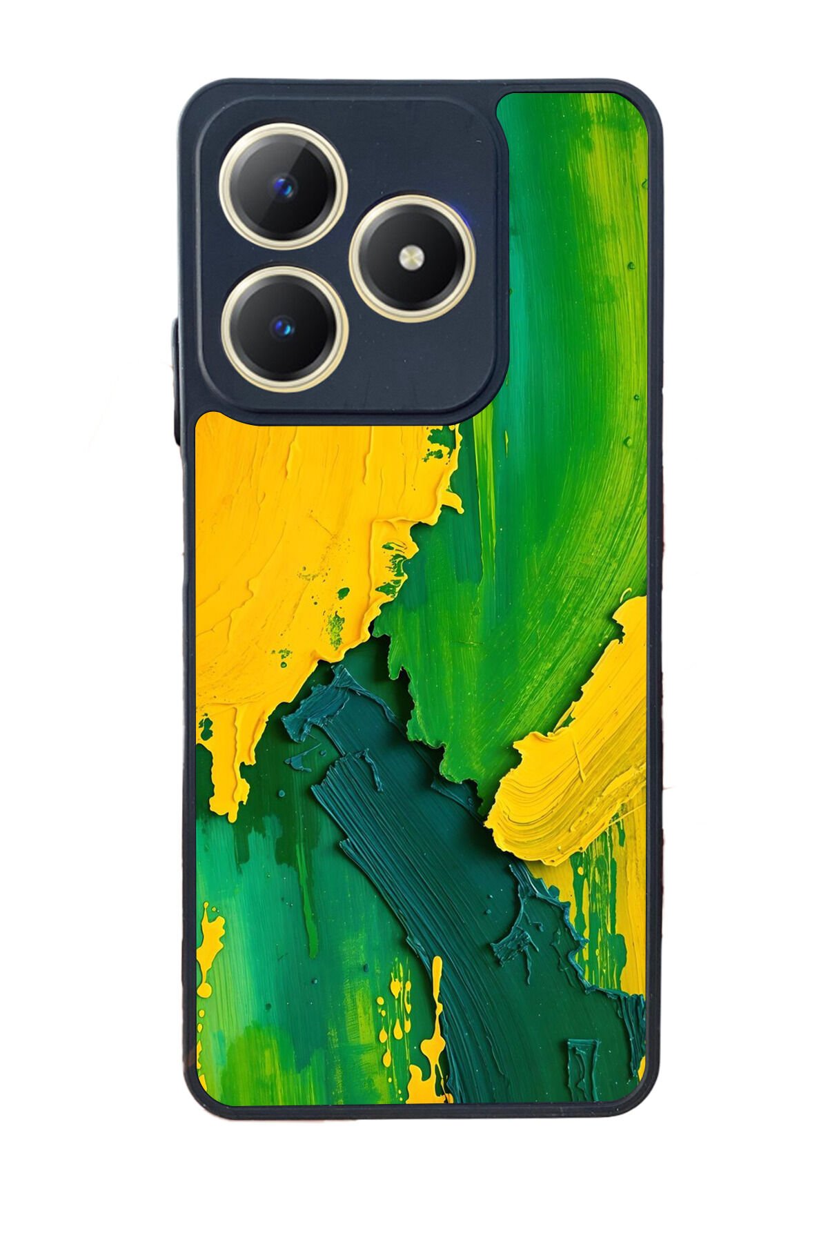 Realme C63 Mat Uyumlu Siyah Kılıf – Yumuşak Silikon, Koruyucu, Şok Emici Kapak