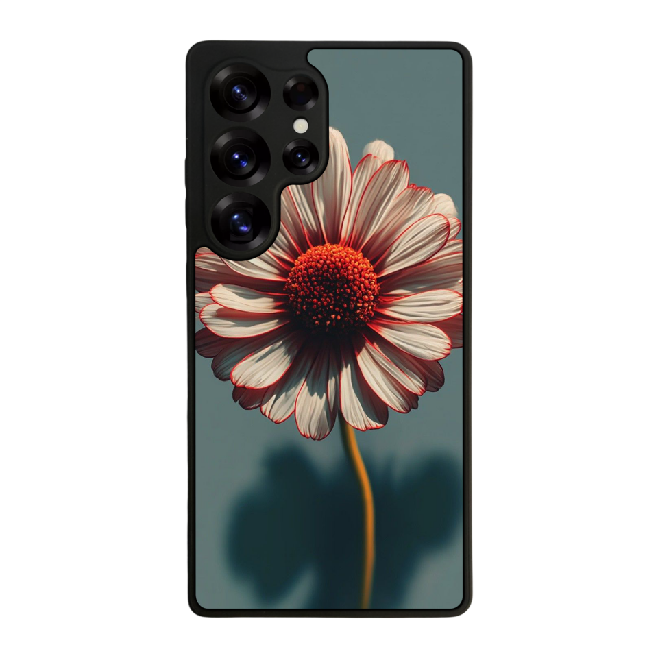 Samsung Galaxy S25 Ultra Uyumlu Cicek Tasarımlı Glossy Premium Kılıf