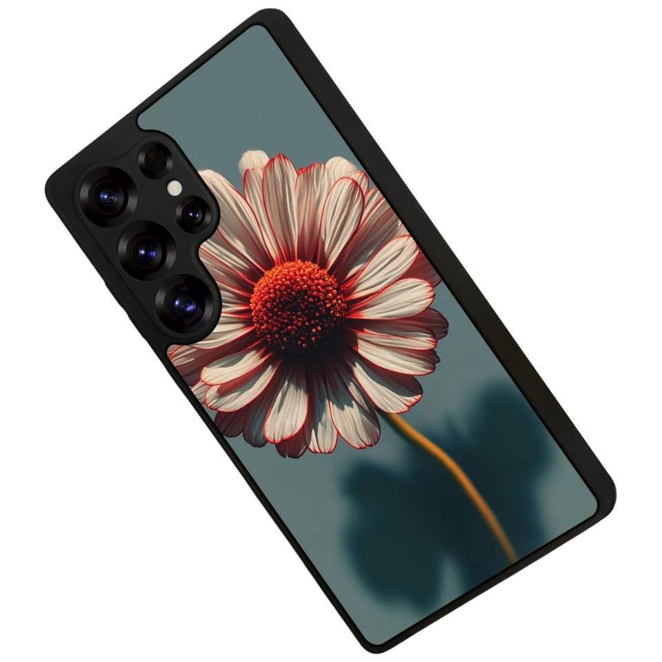 Samsung Galaxy S25 Ultra Uyumlu Cicek Tasarımlı Glossy Premium Kılıf