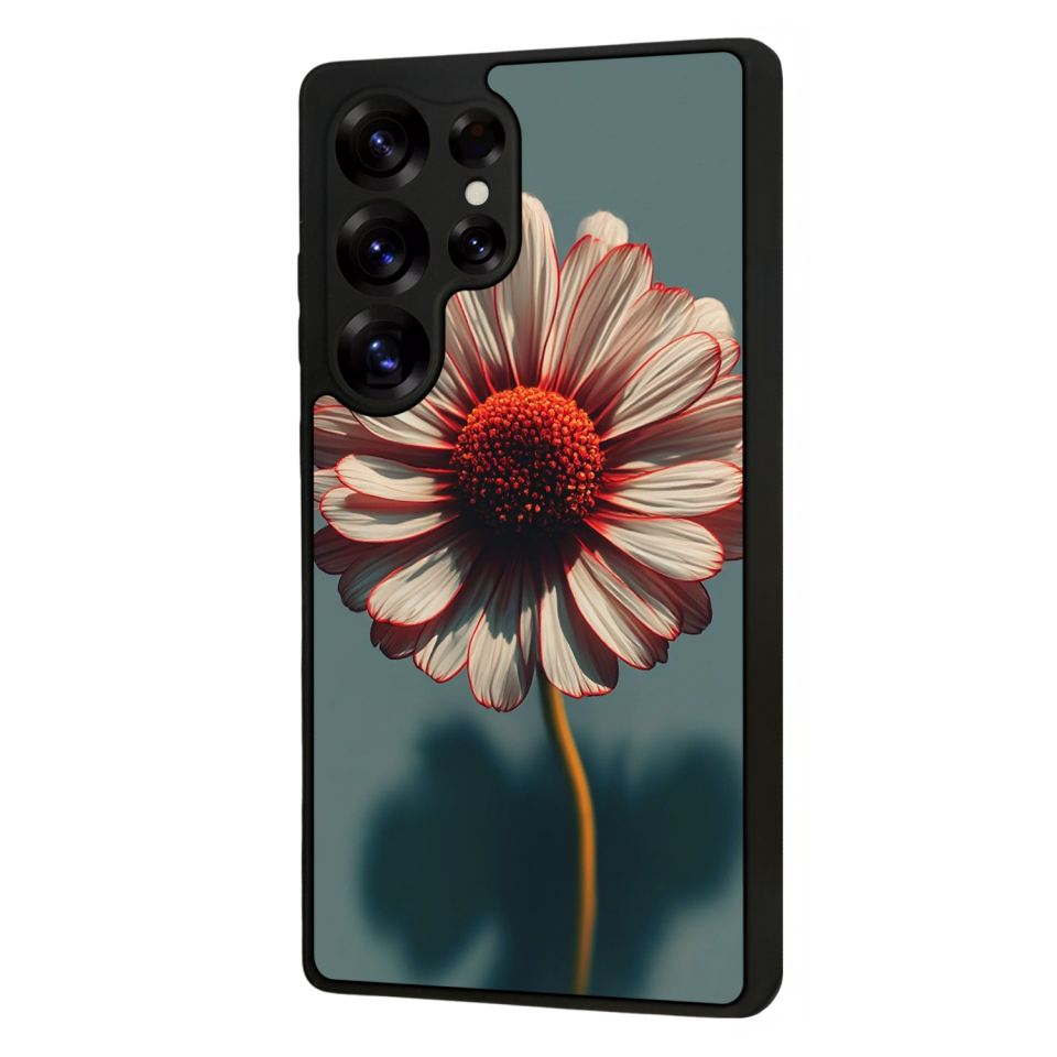 Samsung Galaxy S25 Ultra Uyumlu Cicek Tasarımlı Glossy Premium Kılıf