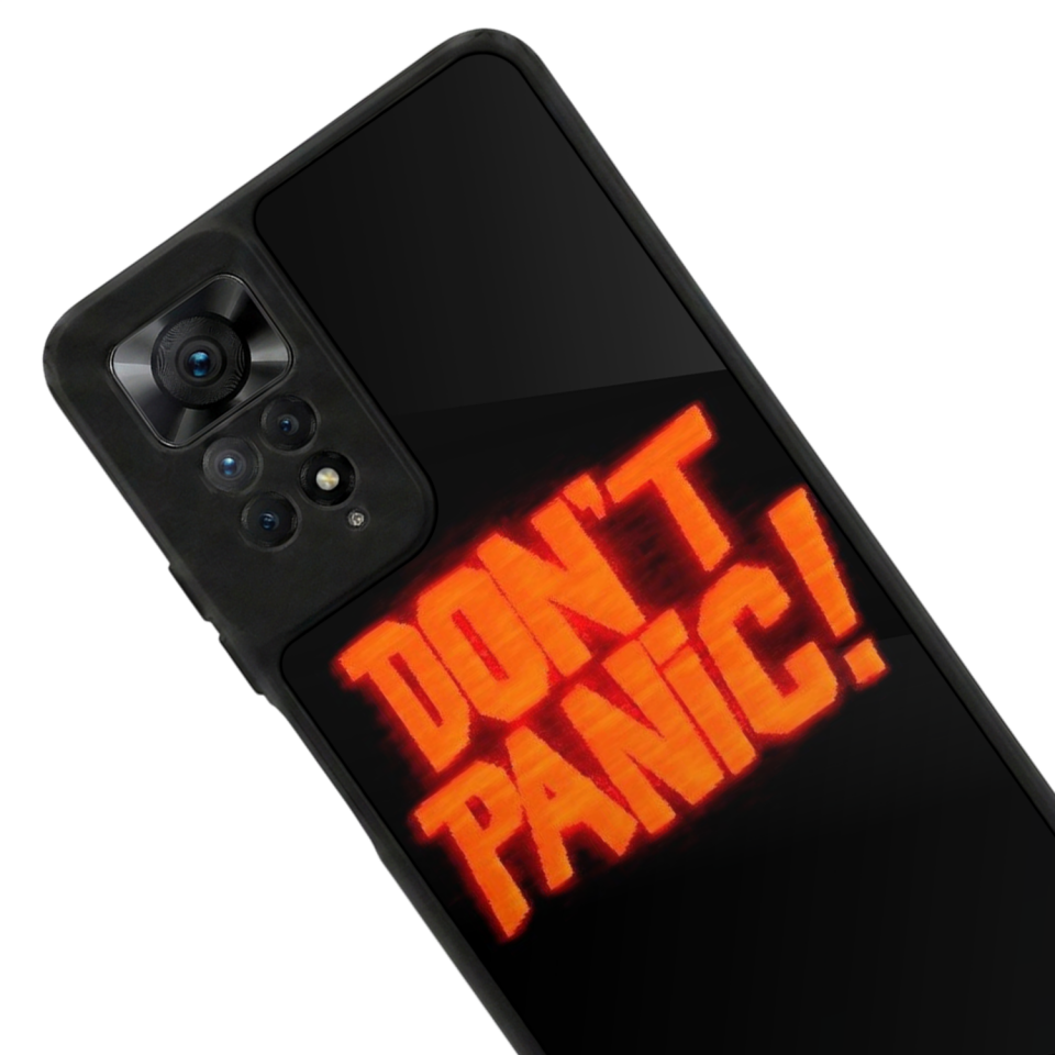 Xiaomi Redmi Note 11 Pro Uyumlu Dont Stop Tasarımlı Glossy Premium Kılıf