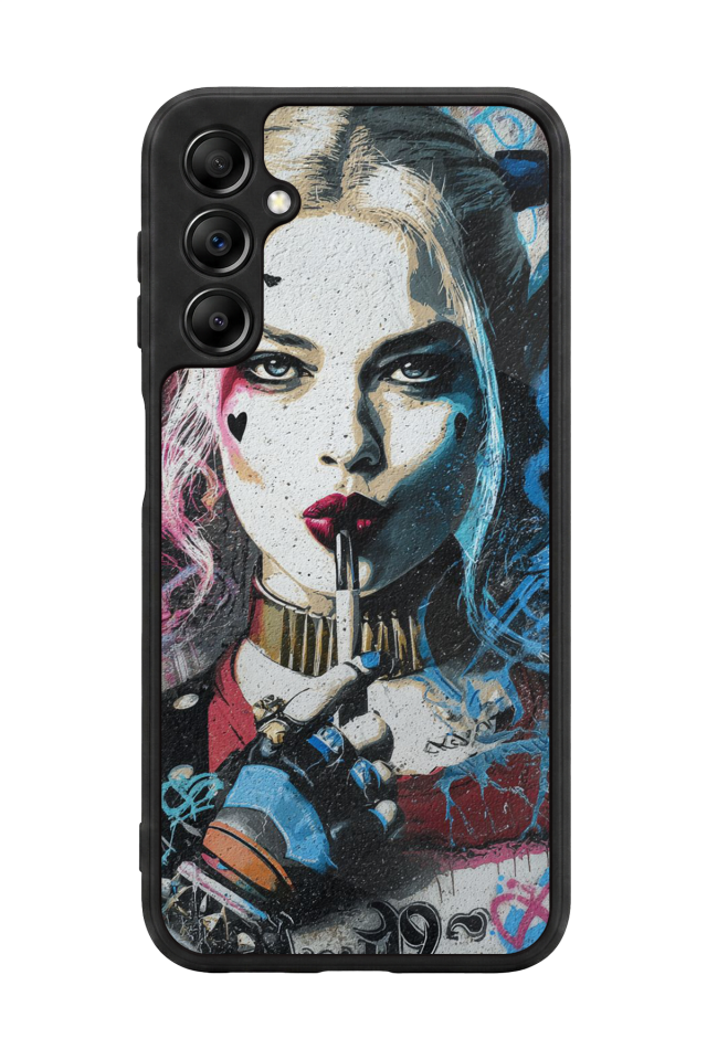 Samsung Galaxy A14 Uyumlu HarleyQueen Tasarımlı Glossy Premium Kılıf