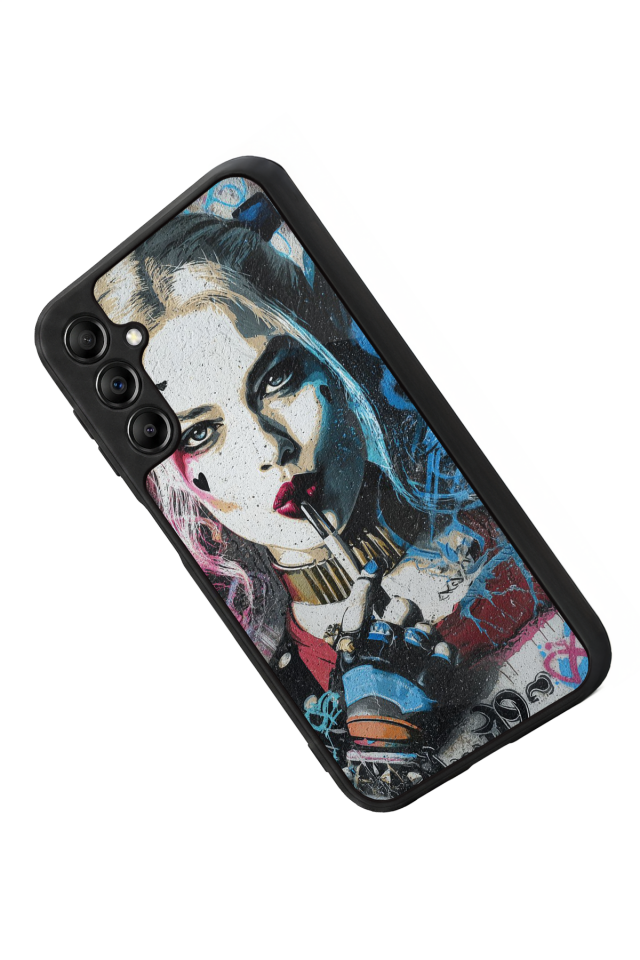 Samsung Galaxy A14 Uyumlu HarleyQueen Tasarımlı Glossy Premium Kılıf