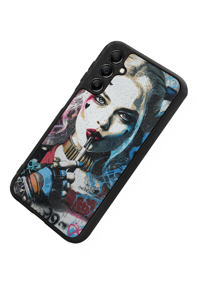 Samsung Galaxy A14 Uyumlu HarleyQueen Tasarımlı Glossy Premium Kılıf