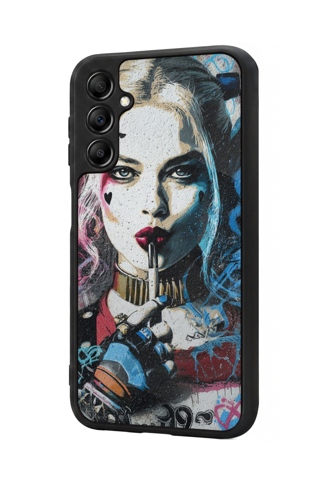 Samsung Galaxy A14 Uyumlu HarleyQueen Tasarımlı Glossy Premium Kılıf