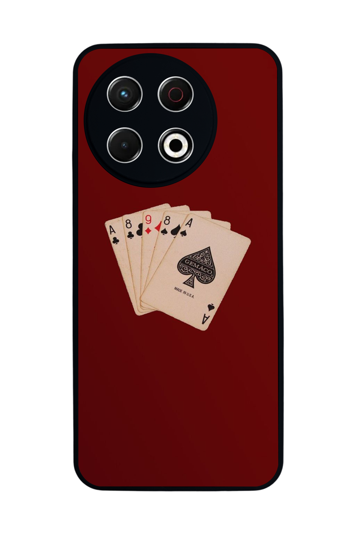 Tecno Spark 30 Pro Uyumlu Kart Tasarımlı Glossy Premium Kılıf