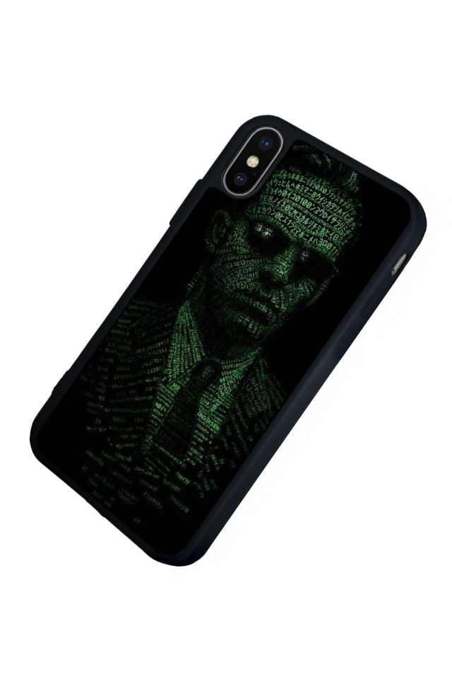 iPhone XS Max Uyumlu MatriiPhone XS Max Tasarımlı Glossy Premium Kılıf