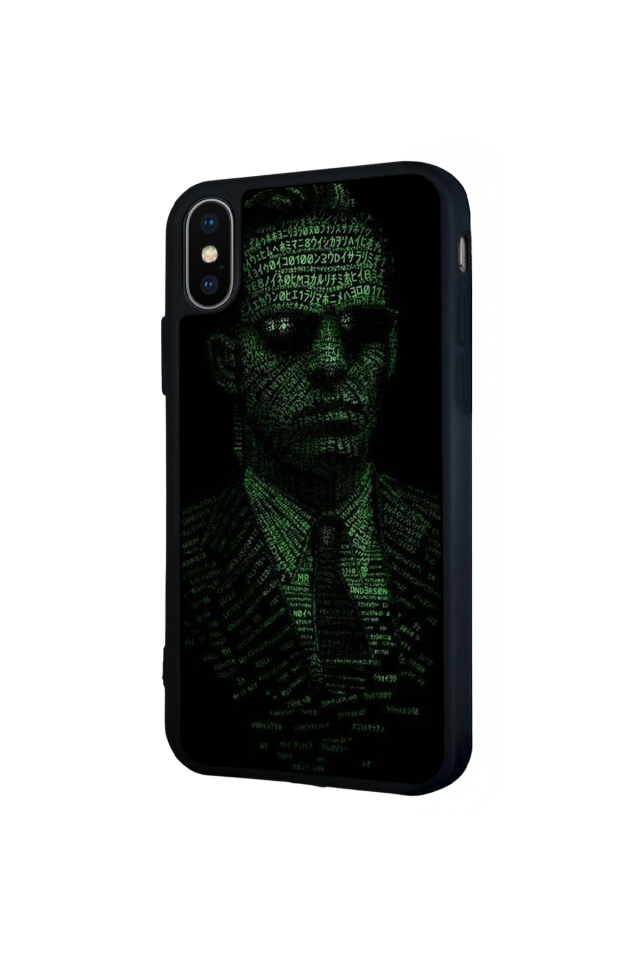 iPhone XS Max Uyumlu MatriiPhone XS Max Tasarımlı Glossy Premium Kılıf