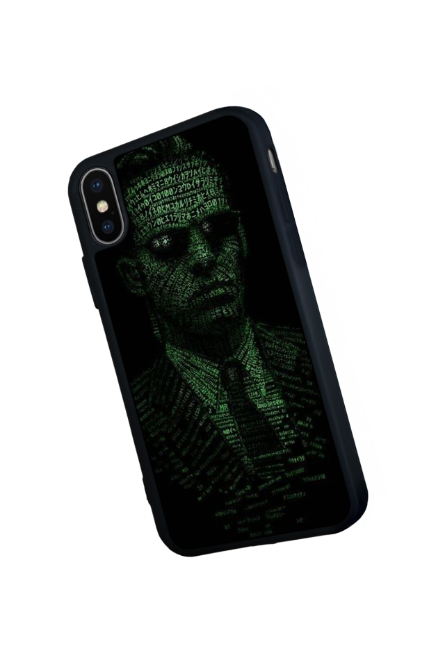 iPhone XS Max Uyumlu MatriiPhone XS Max Tasarımlı Glossy Premium Kılıf