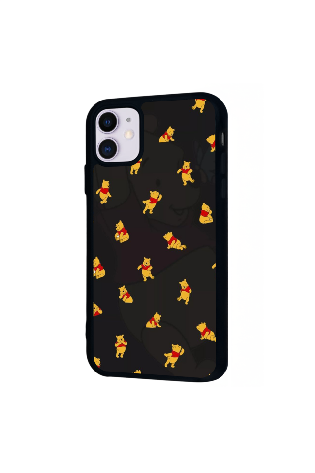 iPhone 11 Uyumlu Winnie Tasarımlı Glossy Premium Kılıf