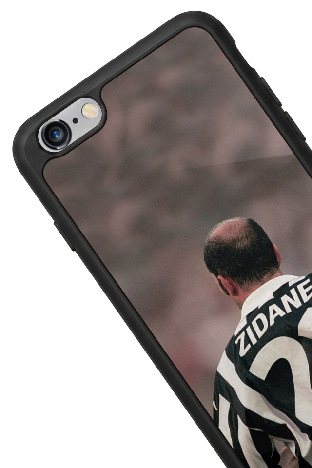 iPhone 6 Plus Uyumlu Zidane Tasarımlı Glossy Premium Kılıf