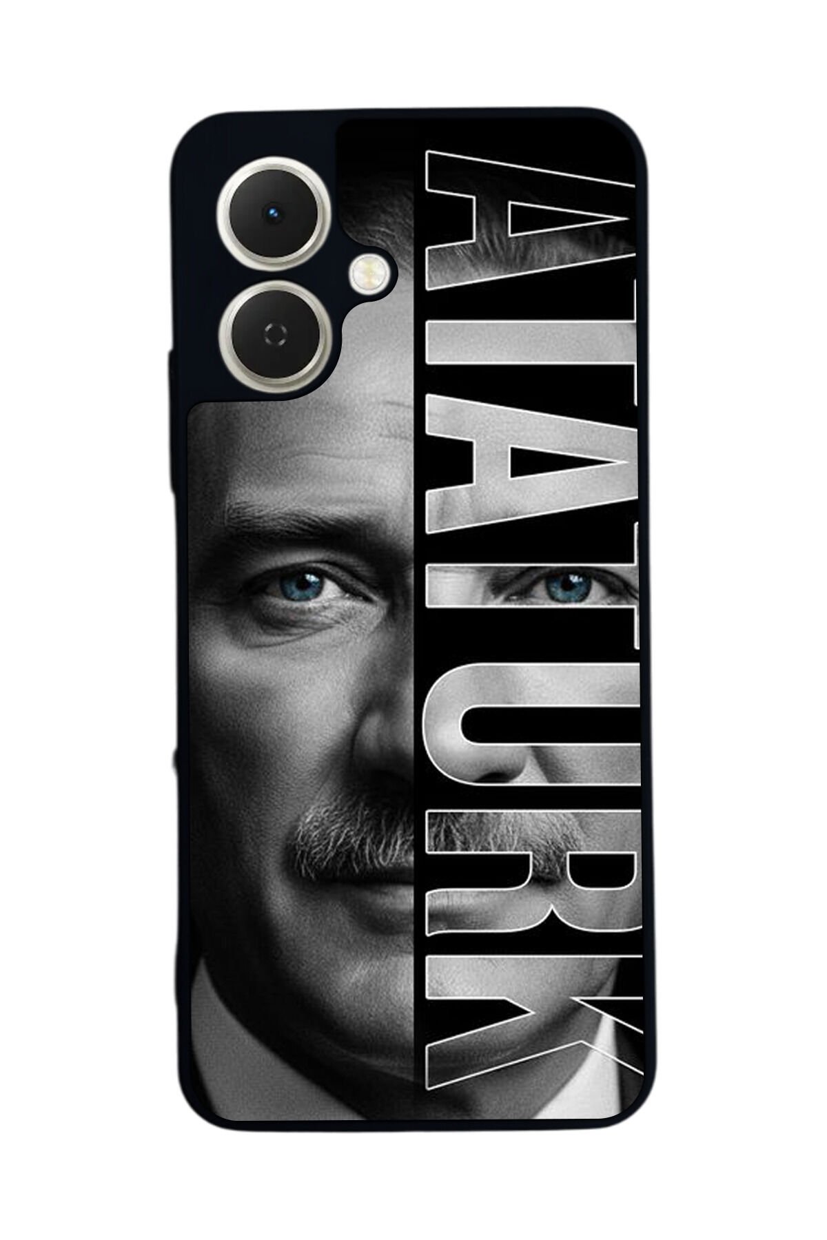Tecno Spark GO 2 Uyumlu Mustafa Kemal Ataturk Tasarımlı Glossy Premium Kılıf