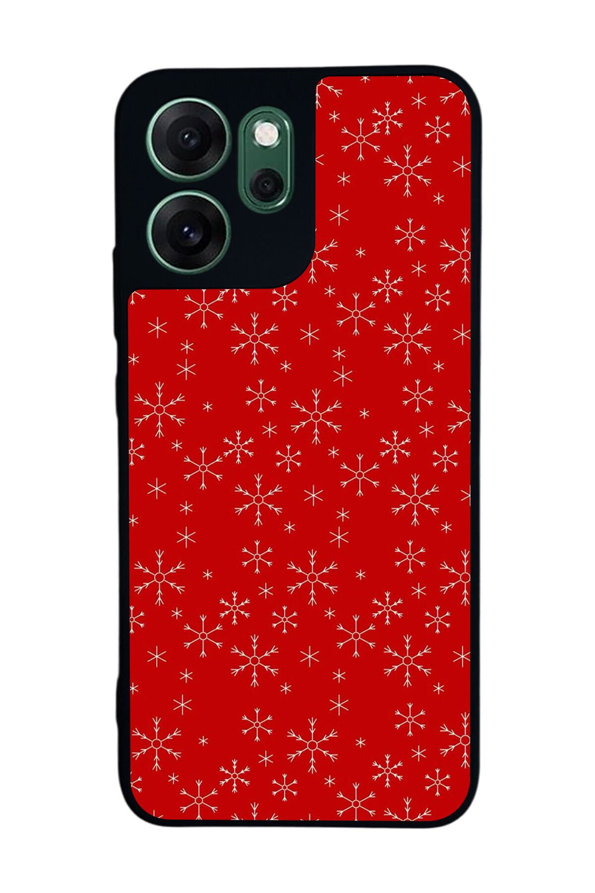 Oppo Reno 14F Uyumlu Yilbasi Christmas Tasarımlı Glossy Premium Kılıf