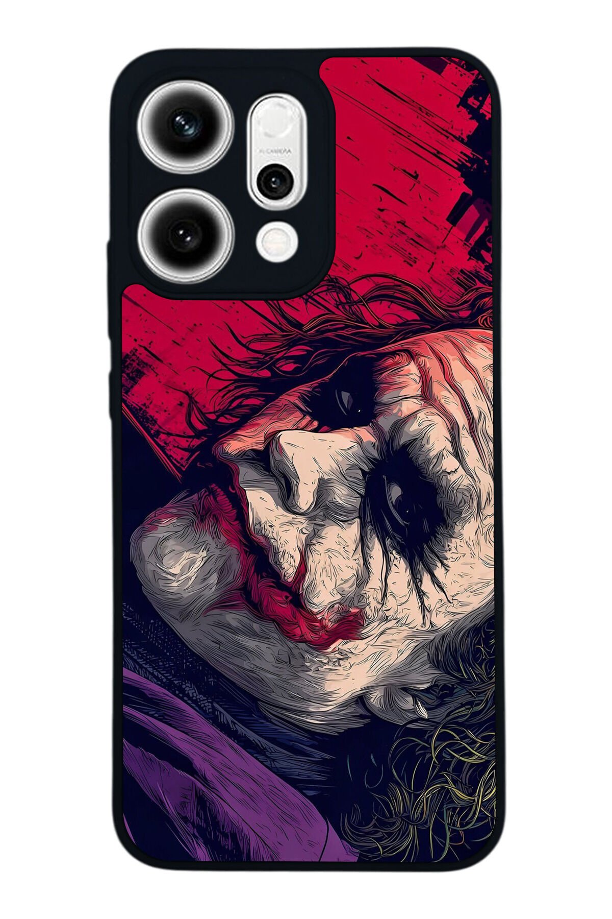 Oppo Reno 14 Uyumlu Joker Tasarımlı Glossy Premium Kılıf