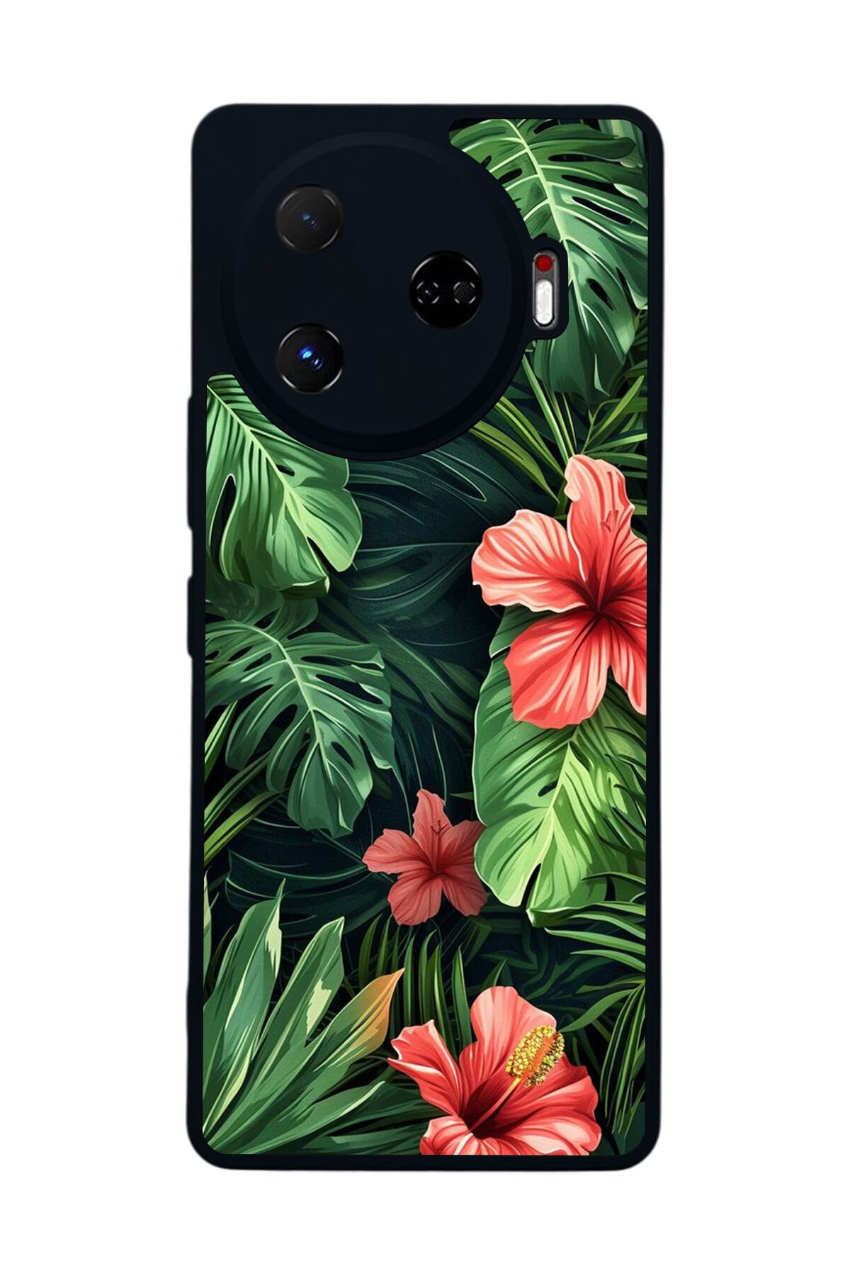 Tecno Camon 30 Pro Uyumlu Botanik Tasarımlı Glossy Premium Kılıf