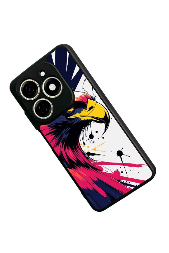 Infınıx Smart 8 Pro Uyumlu Besiktas Tasarımlı Glossy Premium Kılıf