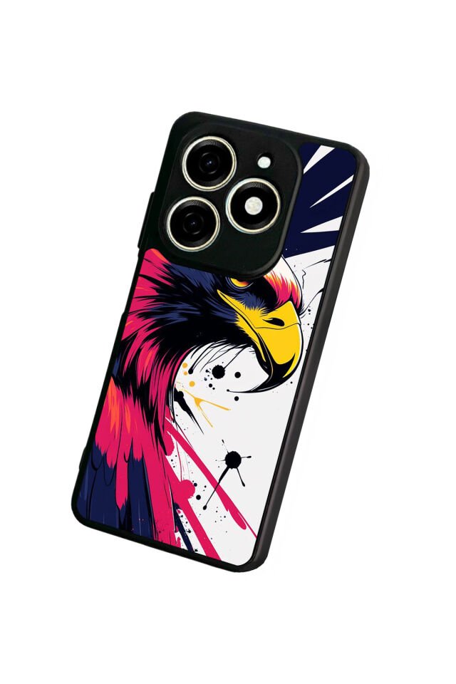 Infınıx Smart 8 Pro Uyumlu Besiktas Tasarımlı Glossy Premium Kılıf