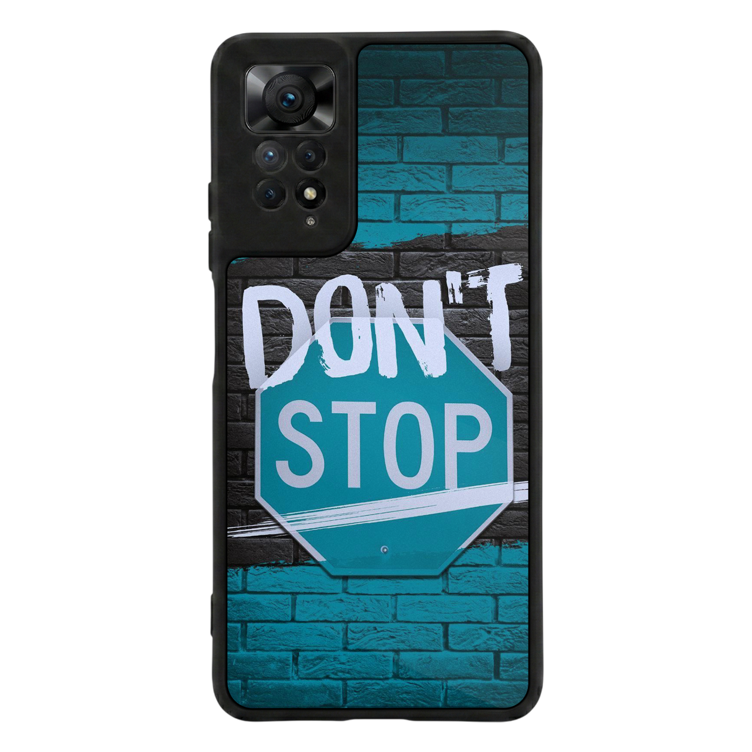 Xiaomi Redmi Note 11 Pro Uyumlu Dont Stop Tasarımlı Glossy Premium Kılıf