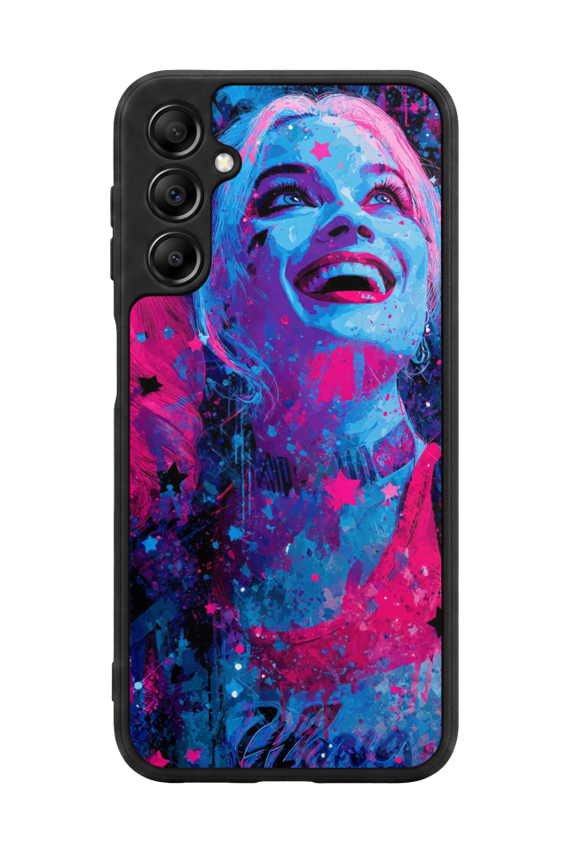 Samsung Galaxy A14 Uyumlu HarleyQueen Tasarımlı Glossy Premium Kılıf