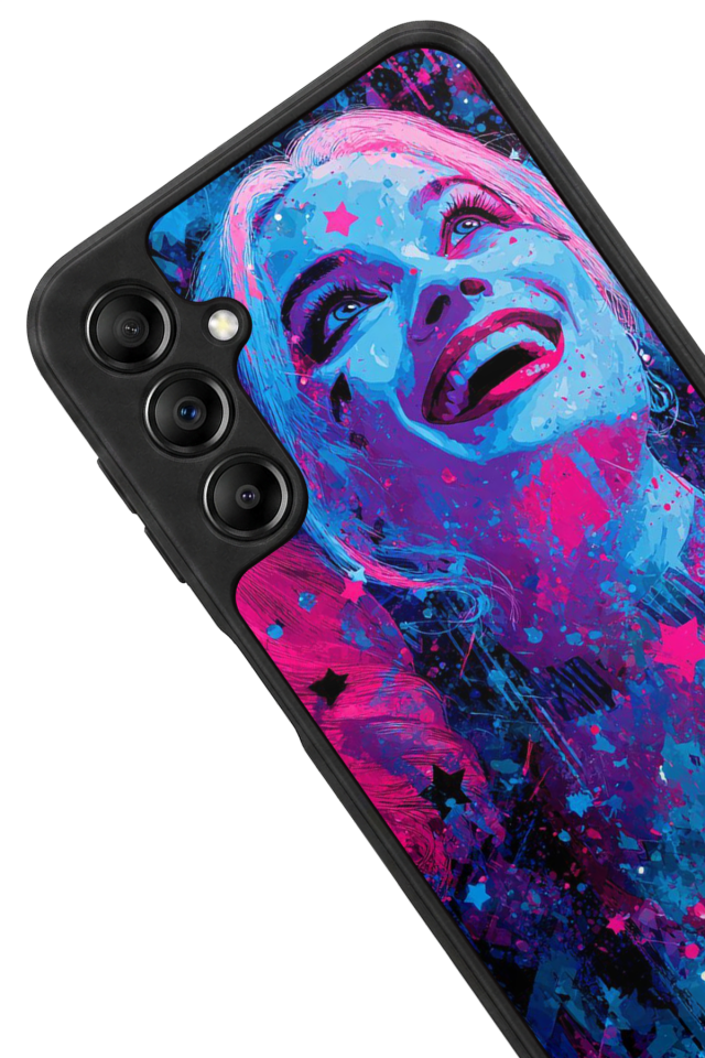 Samsung Galaxy A14 Uyumlu HarleyQueen Tasarımlı Glossy Premium Kılıf
