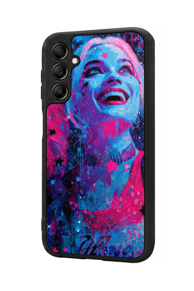 Samsung Galaxy A14 Uyumlu HarleyQueen Tasarımlı Glossy Premium Kılıf