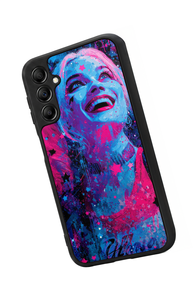 Samsung Galaxy A14 Uyumlu HarleyQueen Tasarımlı Glossy Premium Kılıf