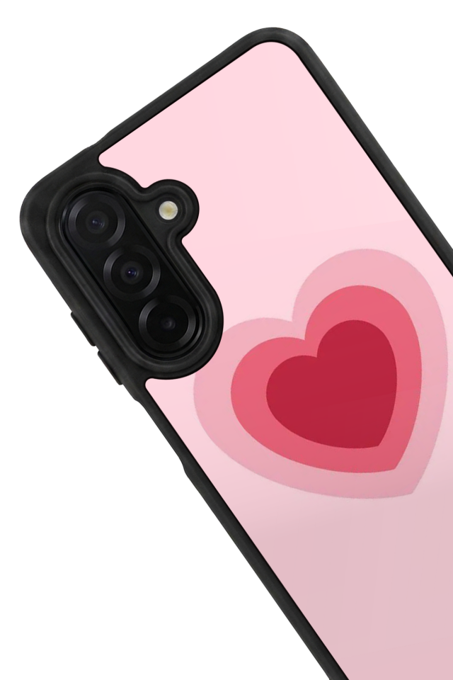 Samsung Galaxy A26 Uyumlu Kalp Love Tasarımlı Glossy Premium Kılıf