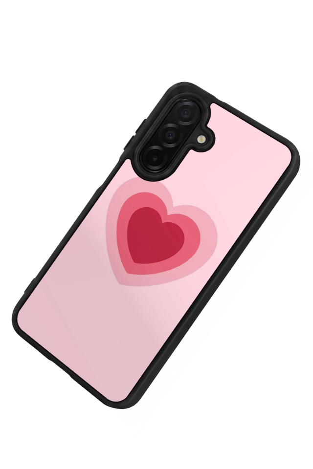 Samsung Galaxy A26 Uyumlu Kalp Love Tasarımlı Glossy Premium Kılıf