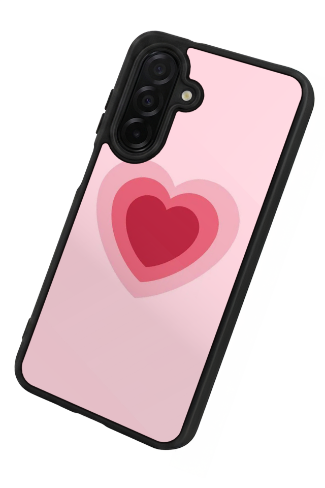 Samsung Galaxy A26 Uyumlu Kalp Love Tasarımlı Glossy Premium Kılıf