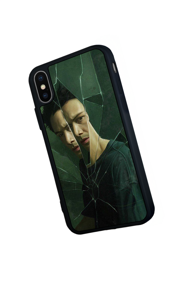 iPhone XS Max Uyumlu MatriiPhone XS Max Tasarımlı Glossy Premium Kılıf