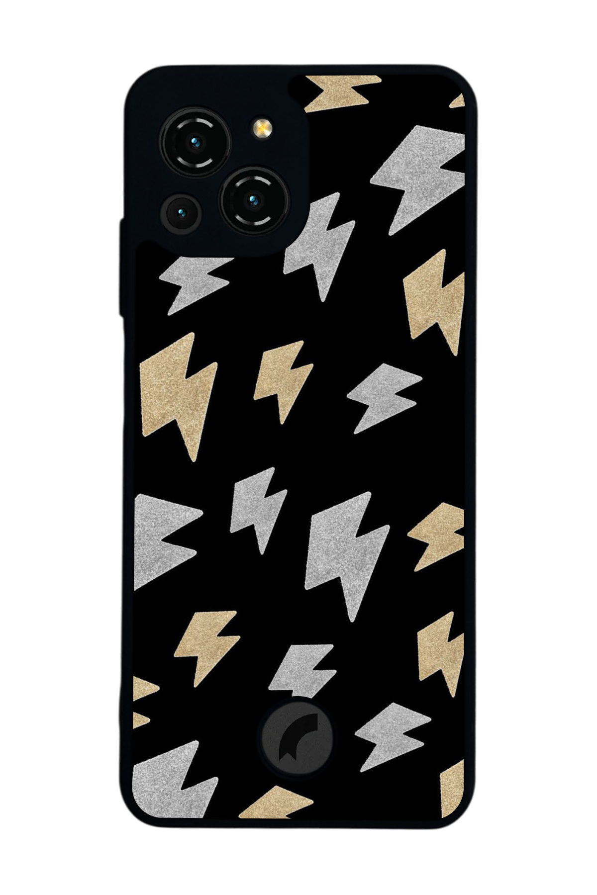 Reeder S23 Pro Max Uyumlu Simsek Tasarımlı Glossy Premium Kılıf