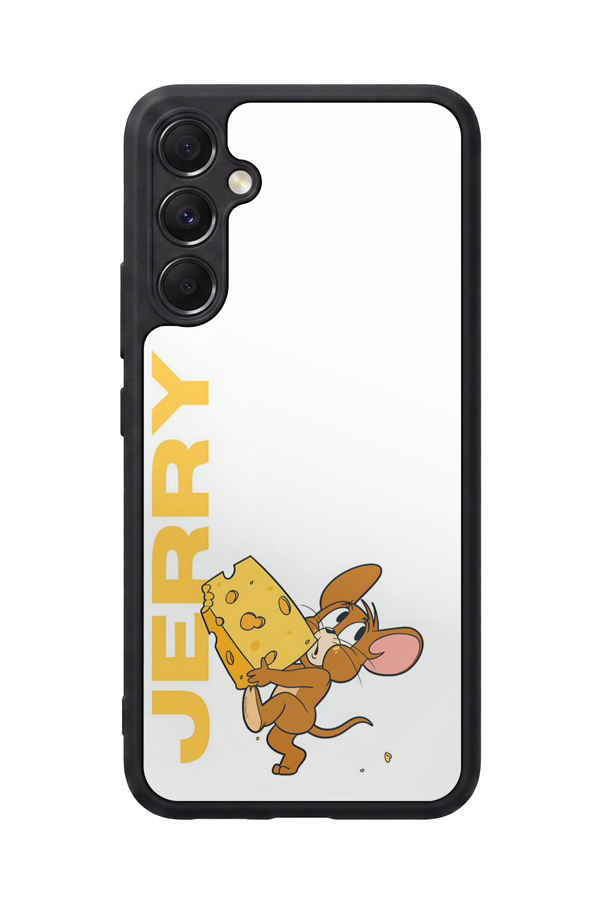 Samsung Galaxy M34 Uyumlu Tom And Jerry Tasarımlı Glossy Premium Kılıf