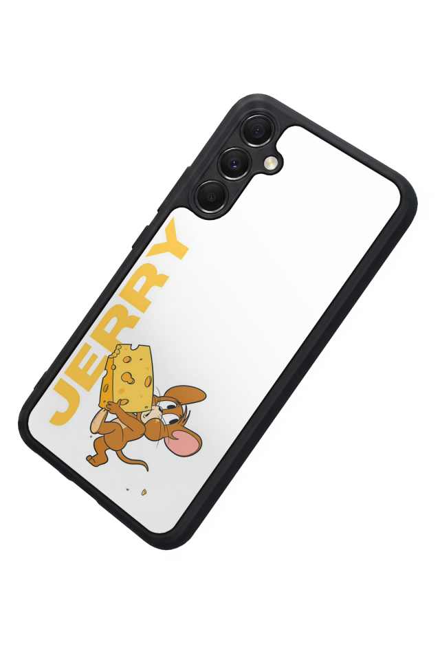 Samsung Galaxy M34 Uyumlu Tom And Jerry Tasarımlı Glossy Premium Kılıf