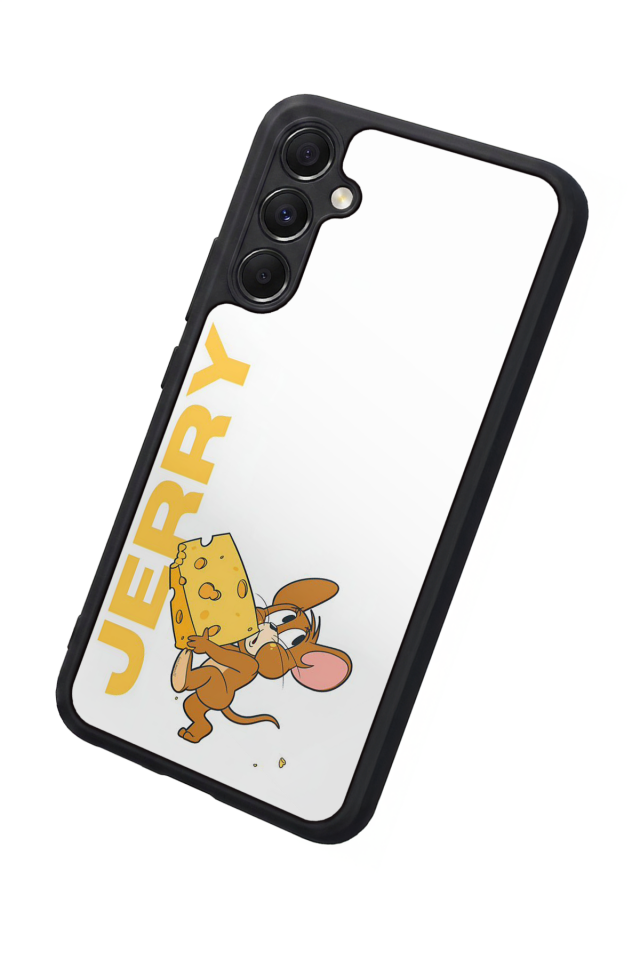 Samsung Galaxy M34 Uyumlu Tom And Jerry Tasarımlı Glossy Premium Kılıf