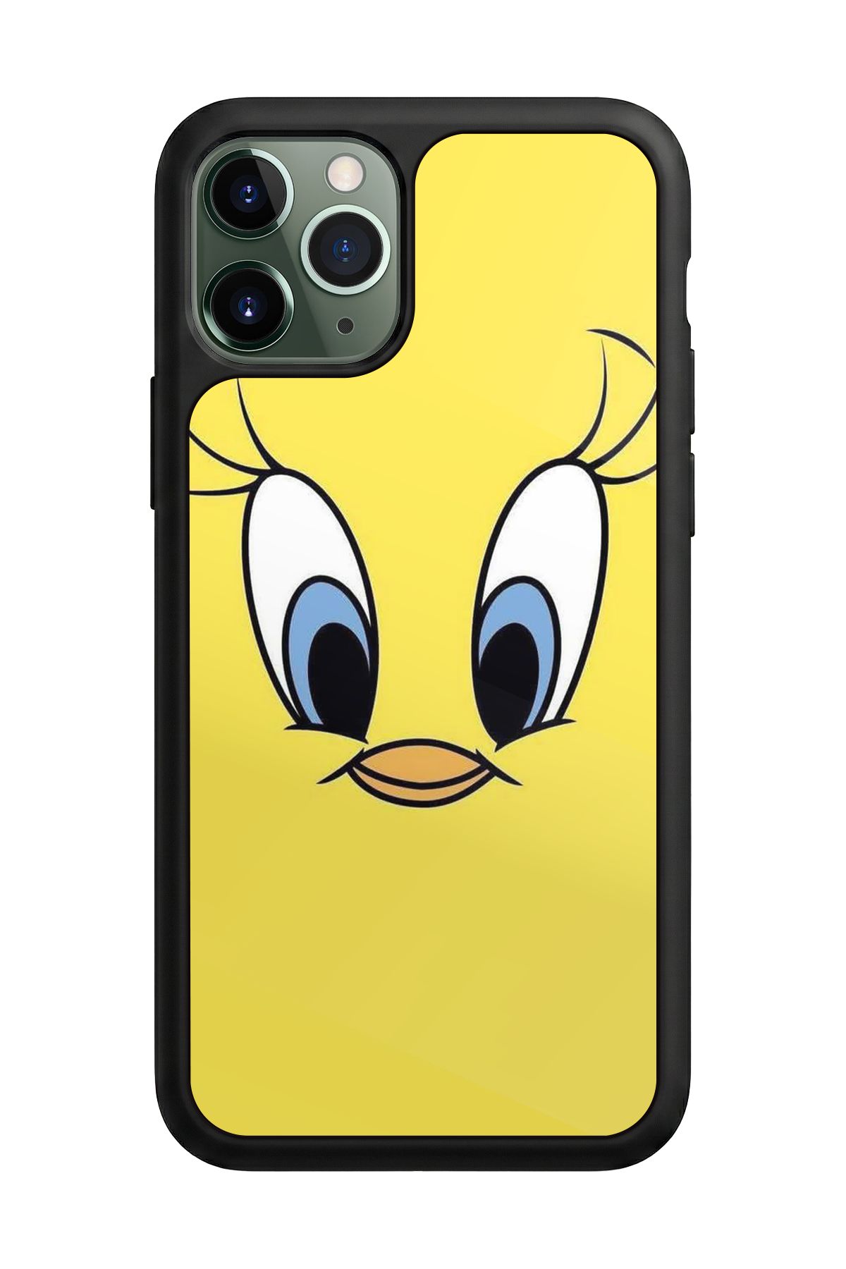 iPhone 11 Pro Max Uyumlu Tweety Tasarımlı Glossy Premium Kılıf