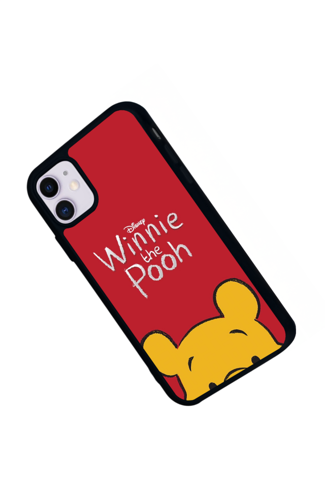 iPhone 11 Uyumlu Winnie Tasarımlı Glossy Premium Kılıf