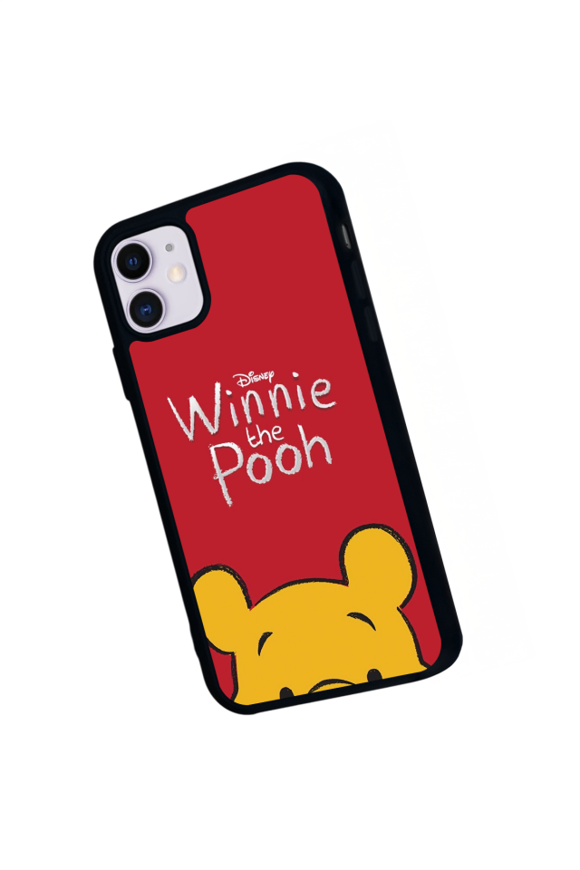iPhone 11 Uyumlu Winnie Tasarımlı Glossy Premium Kılıf