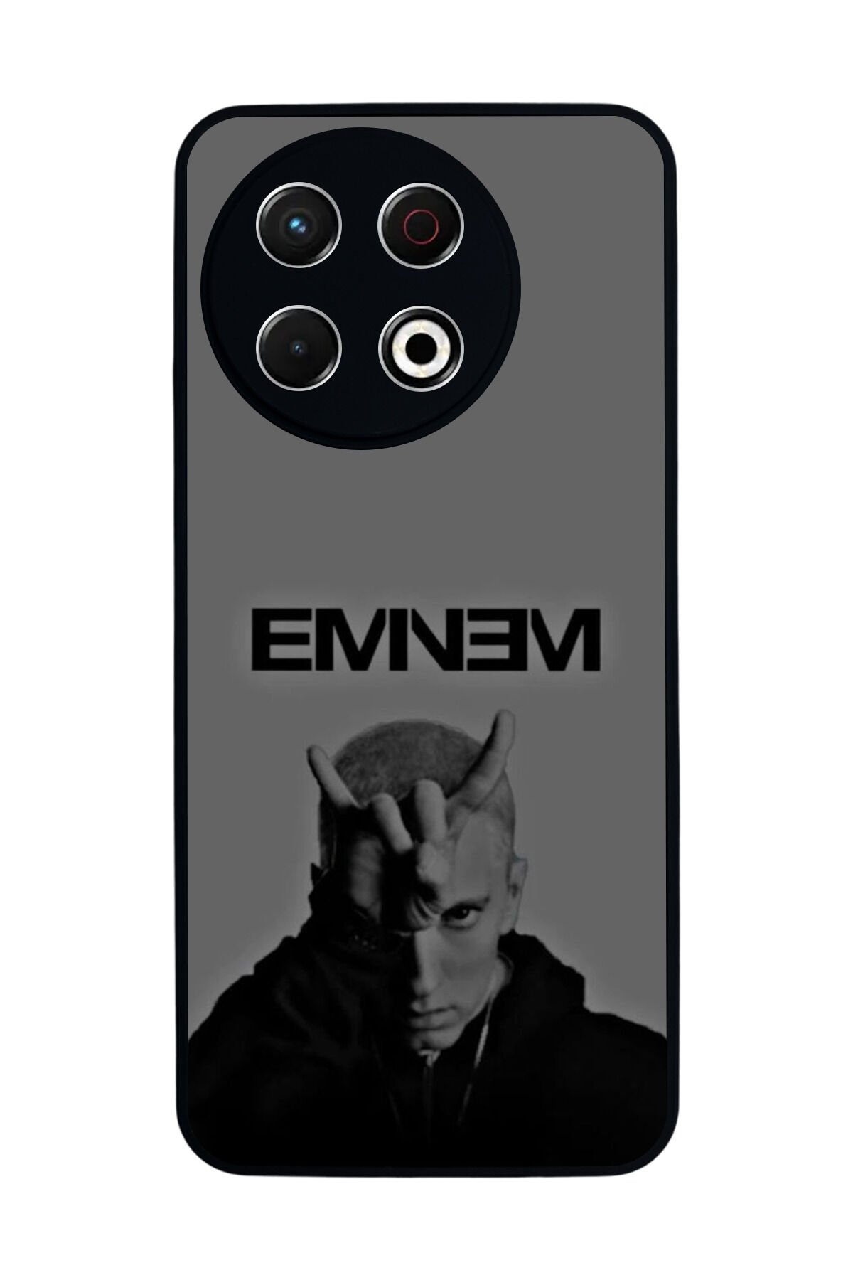 Tecno Spark 30 Pro Uyumlu Eminem Tasarımlı Glossy Premium Kılıf