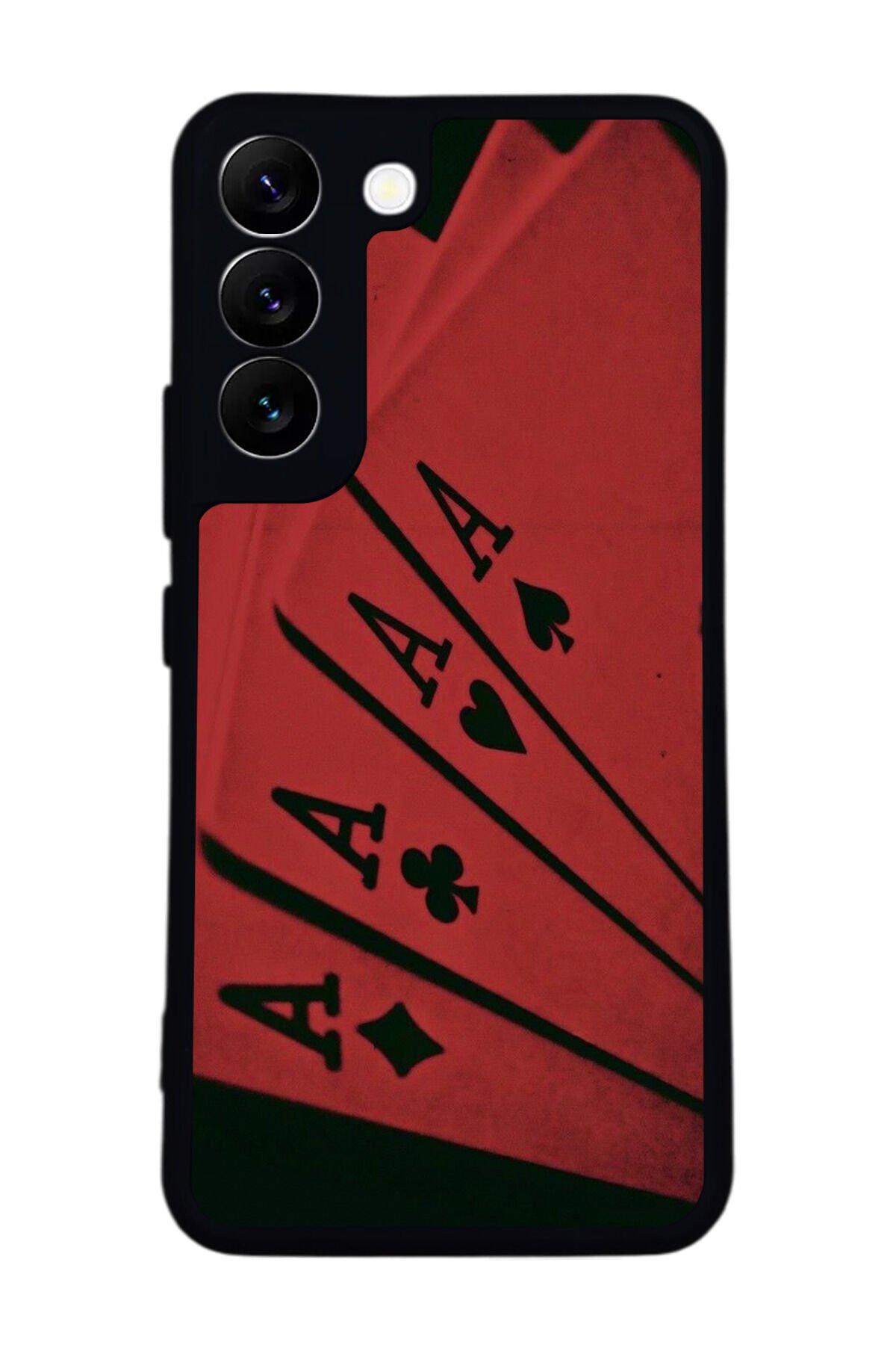 Samsung Galaxy S22 Uyumlu Kart Tasarımlı Glossy Premium Kılıf